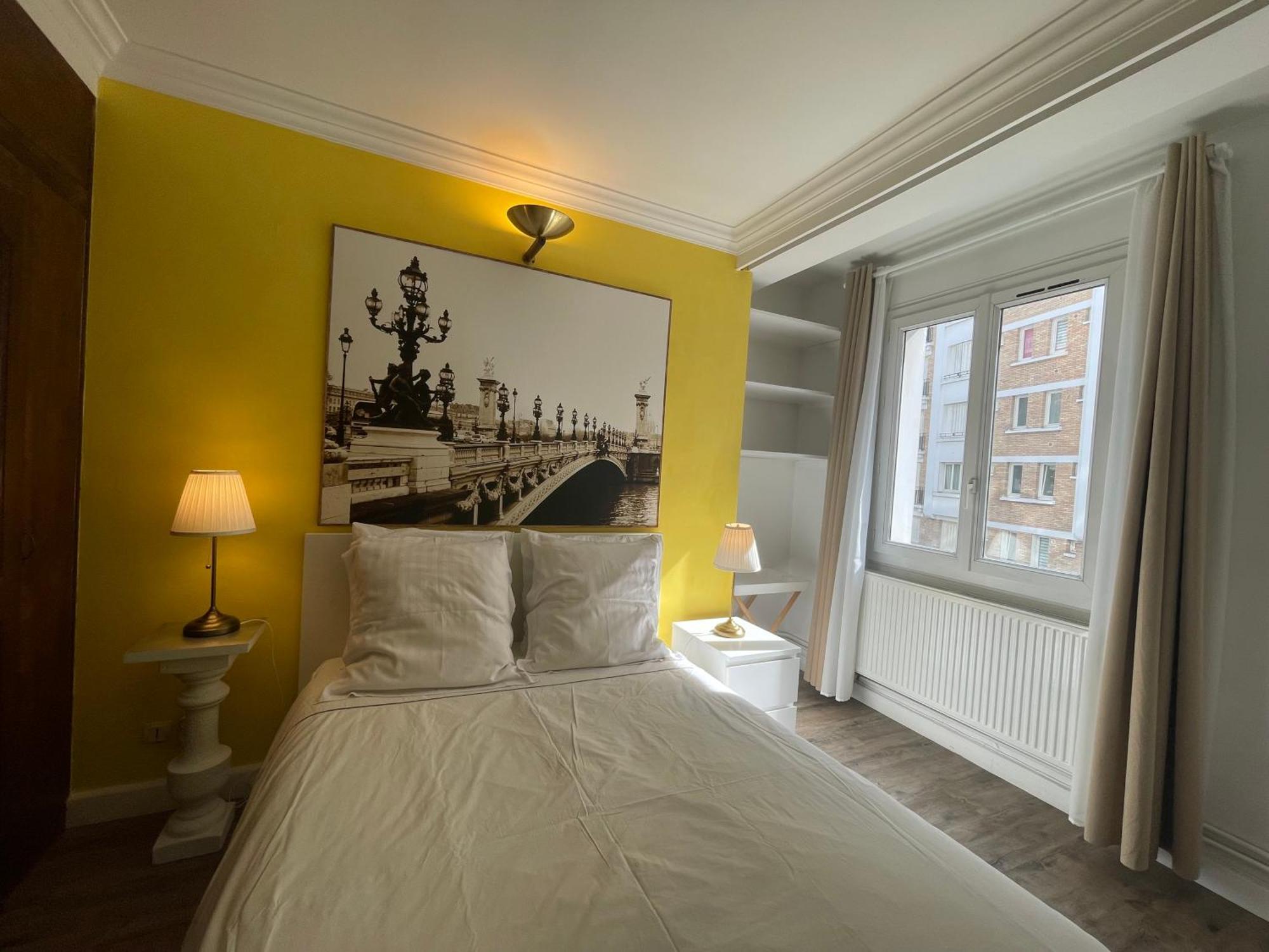 Appartamento Red Flat Parigi Esterno foto