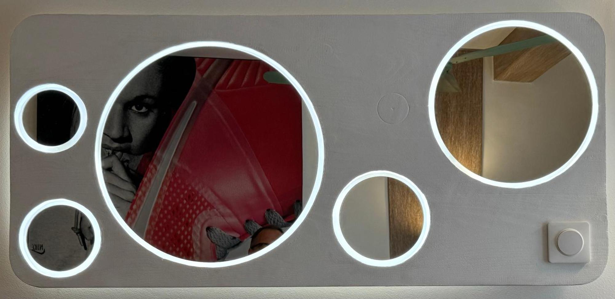 Appartamento Red Flat Parigi Esterno foto