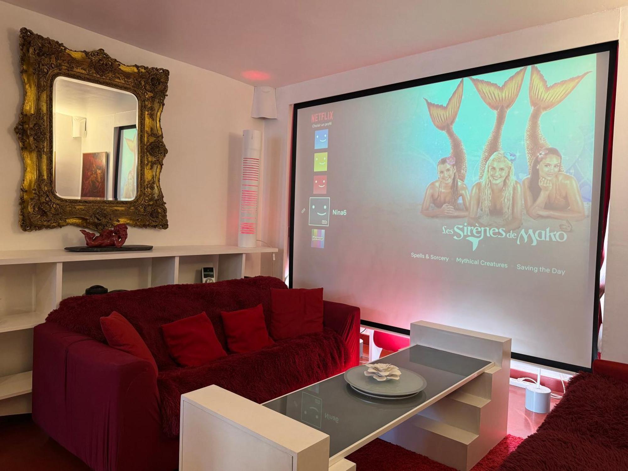 Appartamento Red Flat Parigi Esterno foto