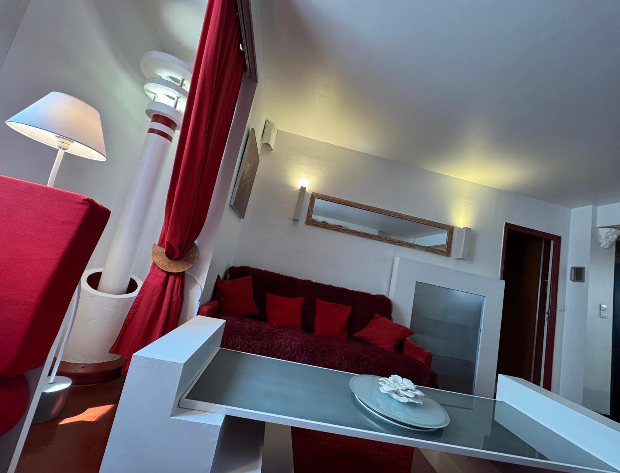 Appartamento Red Flat Parigi Esterno foto