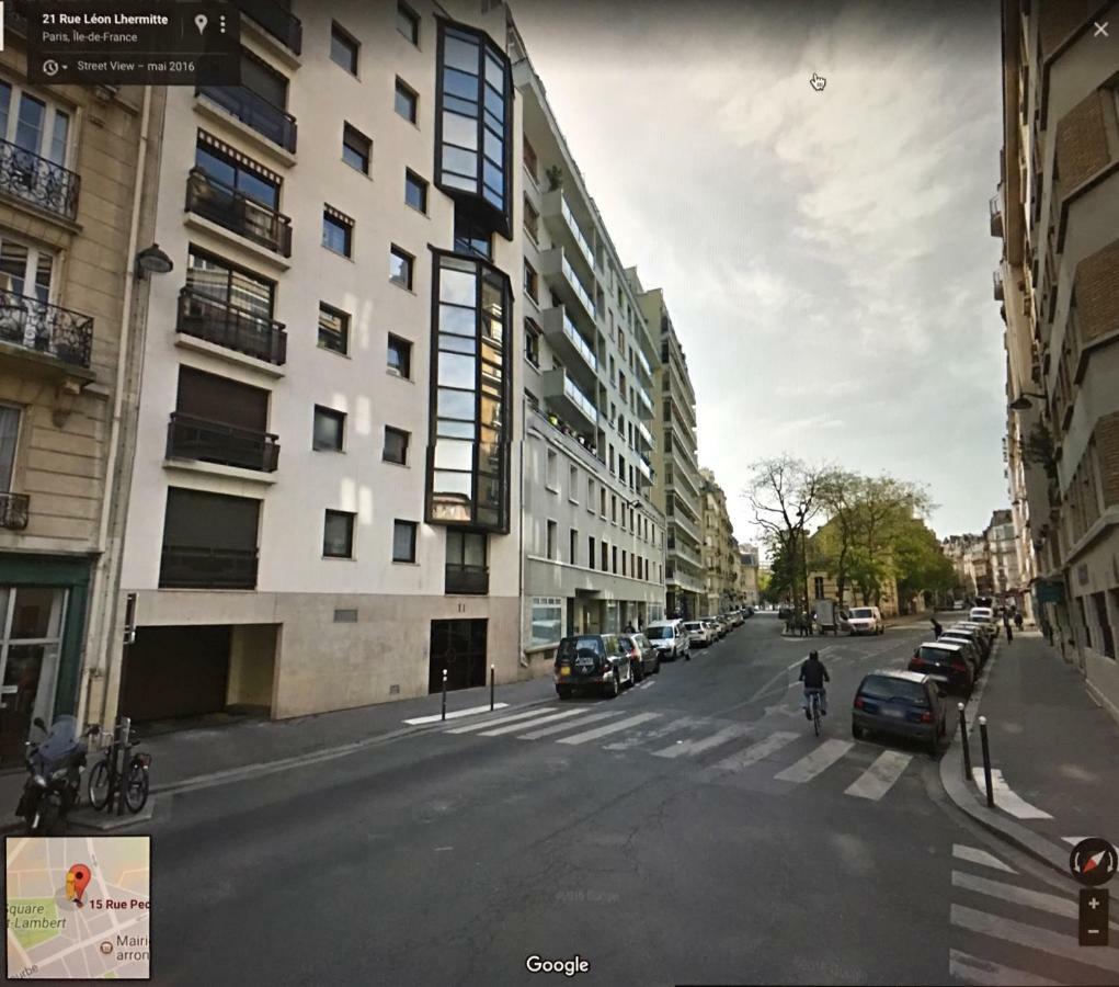 Appartamento Red Flat Parigi Esterno foto